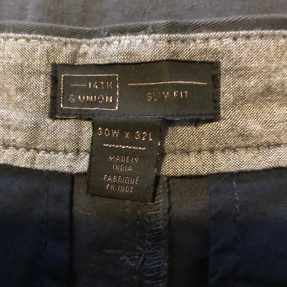 Men’s chino/khaki cotton pants - Picture 2 of 3